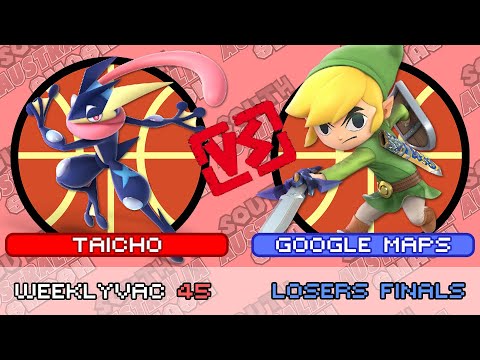 WeeklyVac 45 - SSBU - Taicho (Greninja) vs Google Maps (Toon Link)