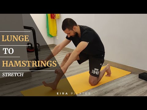 Lunge to Hamstrings Stretch