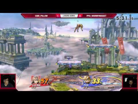 VS Weekly 5/18/17 - Losers Semis - Pillow (Lucina) vs. WormyNugget (Fox) - Smash 4