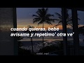 Rels B Cuando Quieras Letra by crystal