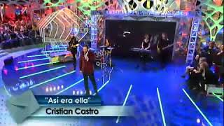 Cristian castro en vivo así era ella