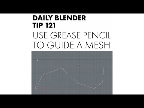 Daily Blender Tip 121 - Gstretch (LoopTools) function in 2.79 and 2.8