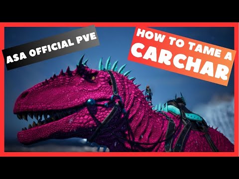 ASA Official PVE: How to tame a Carchar (Carcharodontosaurus)