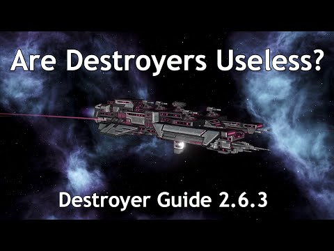 Stellaris Tutorial - Destroyer Ship Design and Guide |2.6 - 2.7 Federations|