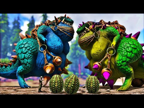 I Tamed A Godzilla To Be GODZILLA 0BES0's Girlfriend And They Made... ARK DINOSAURS EVOLVED