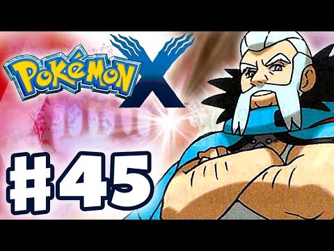 Pokemon X and Y - Gameplay Walkthrough Part 45 - Gym Leader Wulfric Battle (Nintendo 3DS)