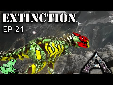 TRex Taming - Ark Extinction Ep 21 - Ark Survival Evolved Gameplay