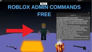 How To Buy Admin Commands On Roblox - 