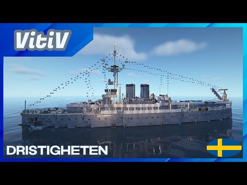 HSwMS Dristigheten - Dristigheten-class Coastal Defence Ship - Minecraft