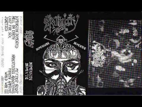 Brutality - Dimension Demented (Full demo) 1989