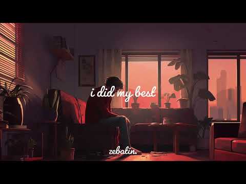 Official Music Visualiser for 'i did my best' by Zebatin