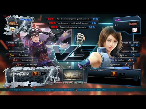 64_1 Kunimitsu (Anakin x24) vs (Len_Aon) Asuka Kazama - Tekken 7 ( Anakin x24 )  Online sin Grafica