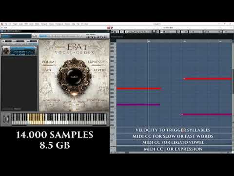 Era II Vocal Codex - Bard Demo | Best Service