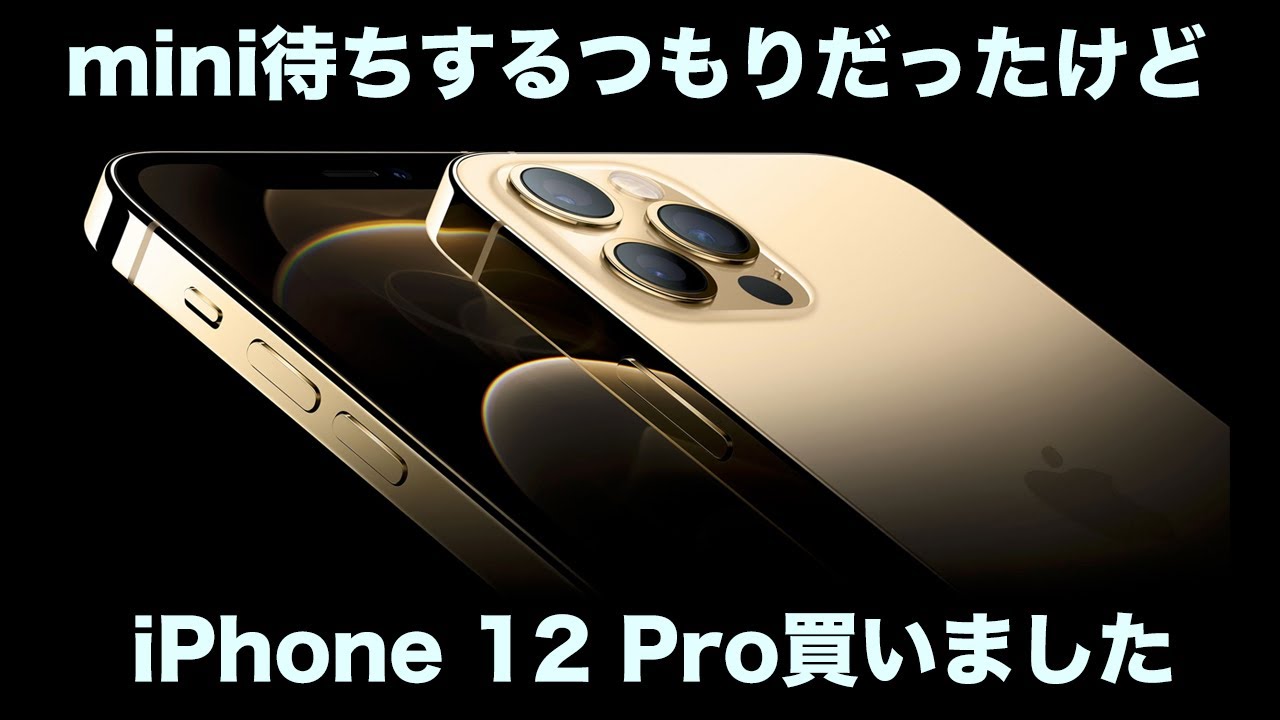 Android使いの私が、iPhone 12 miniを買うつもりでいたけど、結局Proを買ったという話