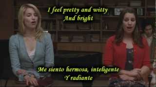Glee - I feel Pretty - Unpretty / Sub spanish with lyrics