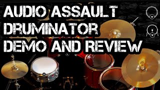 Video thumbnail for Audio Assault Druminator Demo And Review by David Valles