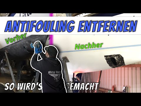 Sailboat Refit Part 2: ⚓ Removing antifouling – finally done after endless work!