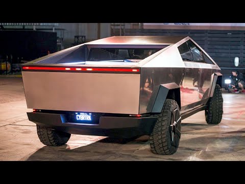 Exclusive 2024 Tesla Cybertruck Full Review & Drag Race w R1T & Hummer — Jason Cammisa on the ICONS/
