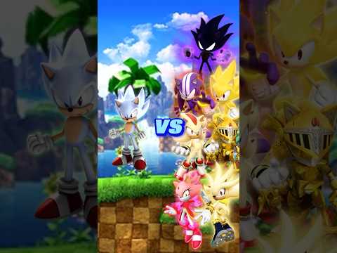 Hyper Sonic VS Super Shadow, Super Silver, Burning Blaze, & Sonic’s Forms