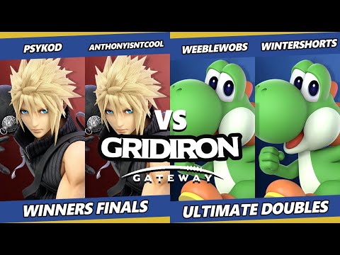 Gridiron Gateway 2024 WINNERS FINALS - Weeblewobs & Wintershorts Vs. PsyKoD & AnthonyIsntCool - SSBU
