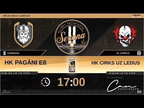 2022 04 10 HK PAGĀNI E8 - HK CIRKS UZ LEDUS