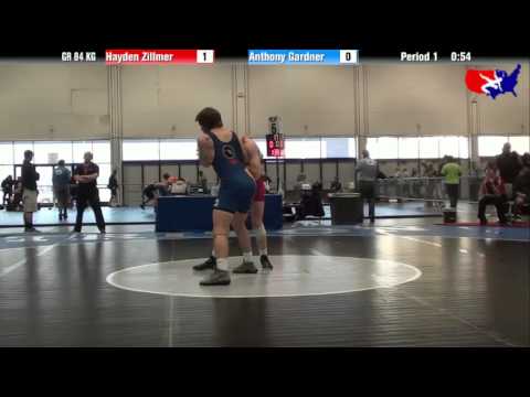 Hayden Zillmer vs. Anthony Gardner at 2013 Las Vegas/ASICS U.S. Open