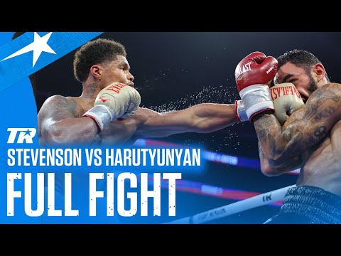 Shakur Stevenson vs Artem Harutyunyan | Full Fight