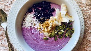 Smoothie Bowl Recipe | Blueberry Smoothie