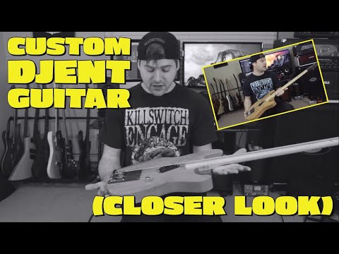 Custom Djent Guitar (closer look)