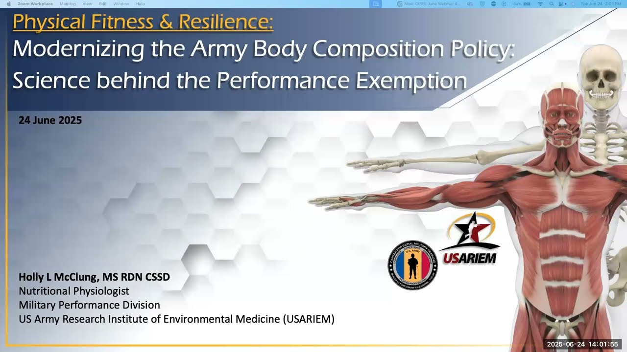 Modernizing the Army Body Composition Policy—Science Behind the Performance Exemption