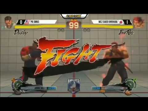 USF4 Daigo Umehara (Evil Ryu) vs. Smug (Dudley) *Highlight [20150405]