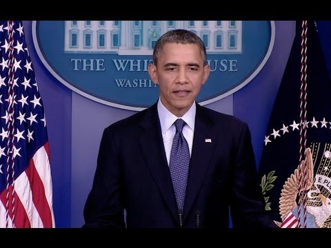 President Obama Delivers a Statement on the Government Shutdown