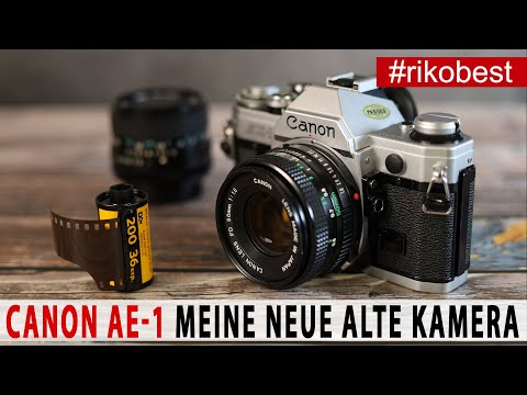 Analoge Fotografie mit der Canon AE-1 meine neue Kamera ist analog. Die beste Kamera für Einsteiger