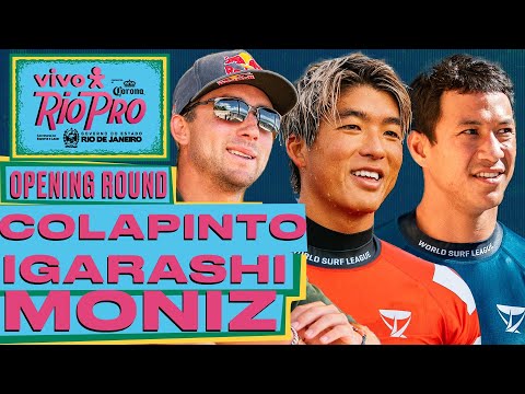Griffin Colapinto, Kanoa Igarashi, Seth Moniz | Vivo Rio Pro presented by Corona 2024