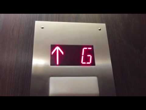 INTERESTING Innovated 1975 US Hydraulic Elevator @ 5070 Naragansett Avenue Apartments, San Diego, CA