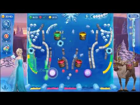 Frozen Free Fall: Icy Shot Level 135 - NO BOOSTERS ☃☃☃