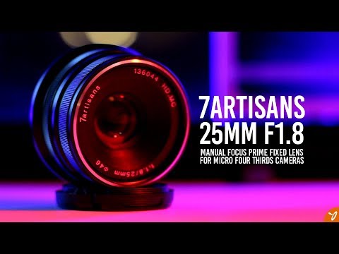 7artisans Photoelectric 25mm f/1.8 Manual Focus Fixed Lens for Sony E-Mount Cameras (Black)