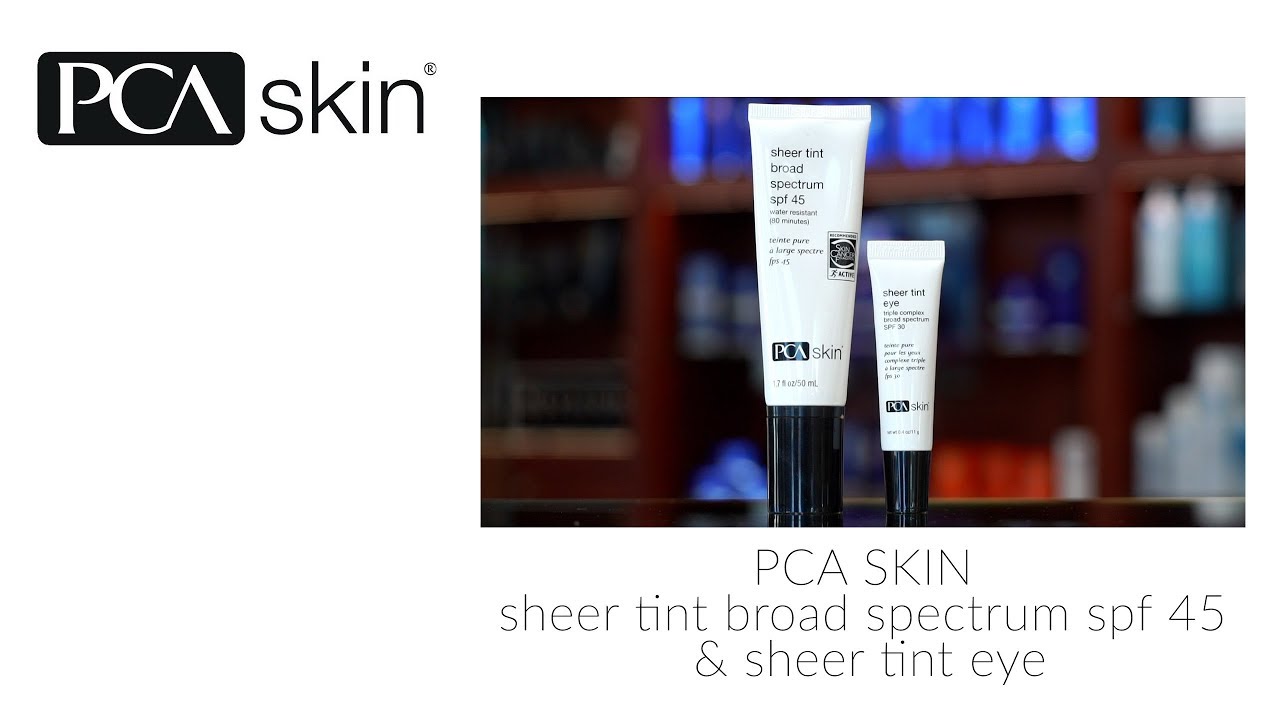 PCA SKIN Sheer Tint and Sheer Tint Eye LovelySkin™