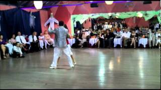 Meng Wang and Kyla Mares tango to Biagi