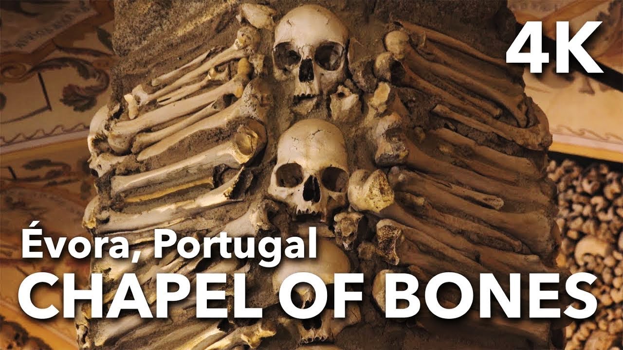 Explore historic bone-lined chapel.