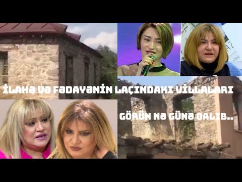 İLAHƏ FƏDA VƏ FƏDAYƏ LAÇININ LAÇINDAKI VİLLALARI-ERMƏNİLƏR GÖRÜN NƏ HALA QOYUB-ÖZƏL-YALNIZ BİZDƏ