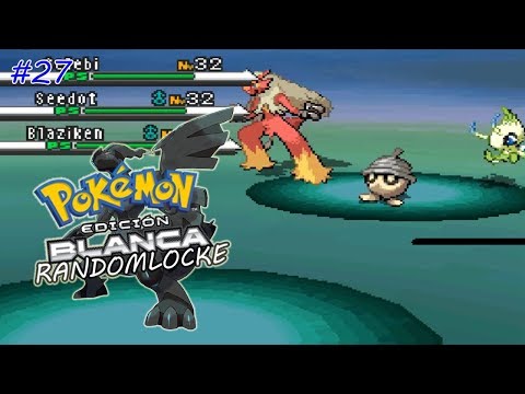 POKÉMON BLANCO RANDOMLOCKE #27 - PRIMER COMBATE TRIPLE! [davidpetit]