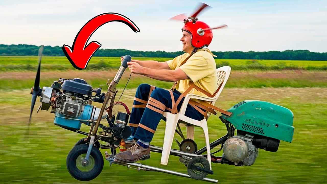 AERONAVES TOTALMENTE AMADORAS QUE VOCÊ NÃO VAI ACREDITAR QUE REALMENTE CONSEGUEM VOAR