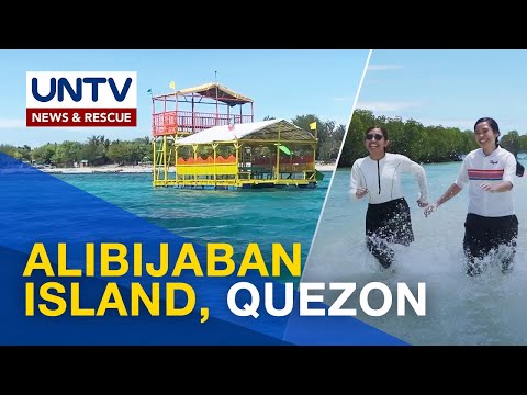 Alibijaban Island: White sand at clear water na matatagpuan sa Quezon Province Trip Ko To