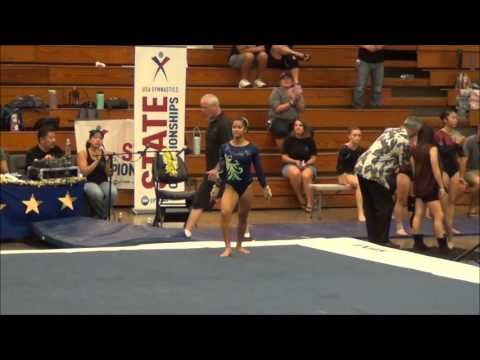Jenna Domingo - 2016 Hawaii State Gymnastics Championships (Level 10 Age 15) 3/12/16