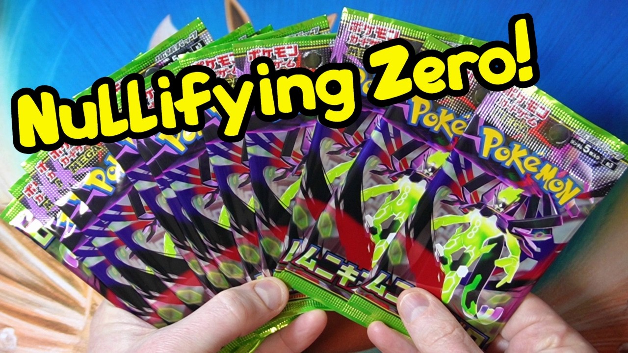 Pokemon TCG Half A Box Of Nullifying Zero!