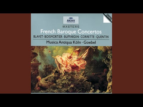 Corrette: "Concerto comique" No. 25 In G Minor "Les sauvages et La Furstemberg" - 1. Les...
