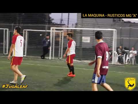LA MÁQUINA- RUSTICOS MG "A". FÚTBOL 5 GRUPO A, FECHA 5