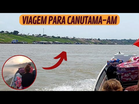 VIAGEM DA COMUNIDADE PARA CANUTAMA AMAZONAS - RIO PURUS