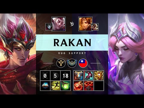 Rakan Support vs Leona - TW Challenger Patch 25.14